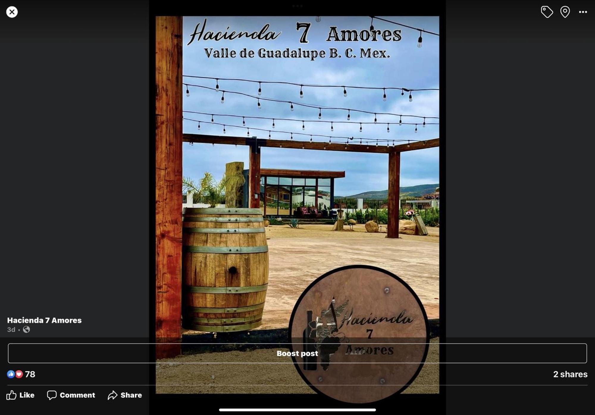 Hacienda 7 Amores Campsite